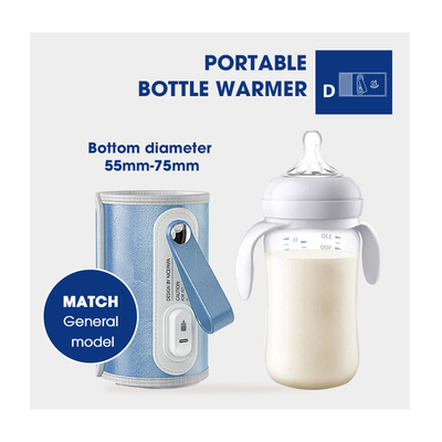 USB携帯用旅行びんのより暖かい母乳のヴェルクロ設計送り装置のびんのウォーマー