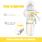 3 1人の供給の自己の混合の哺乳瓶で多機能自由な反Colic BPA